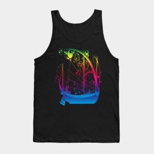 Sailing Ship at Dawn Tank Top